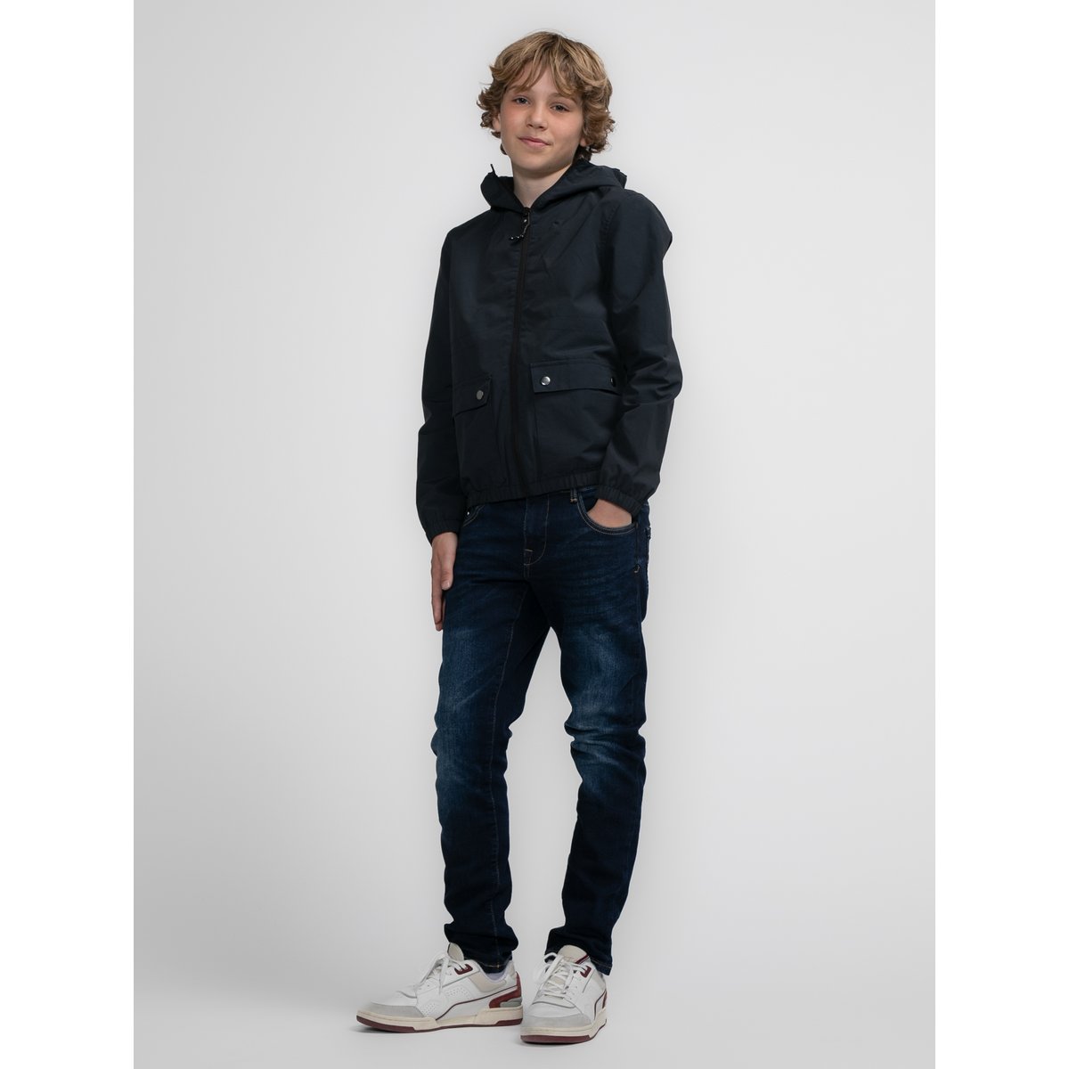 Veste légère miki bleu midnight navy, PETROL INDUSTRIES
