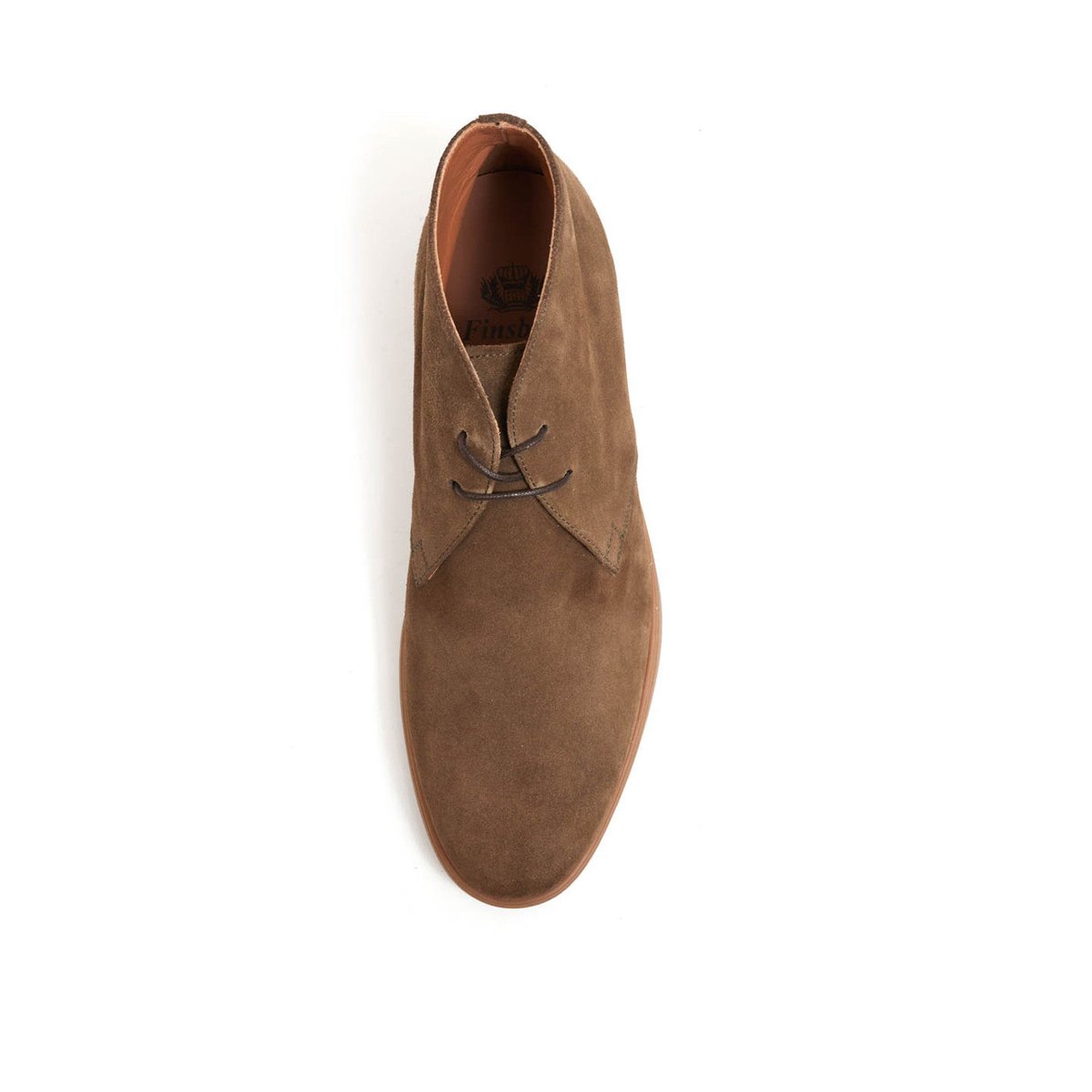 Bottines daim SAHARA marron clair, FINSBURY