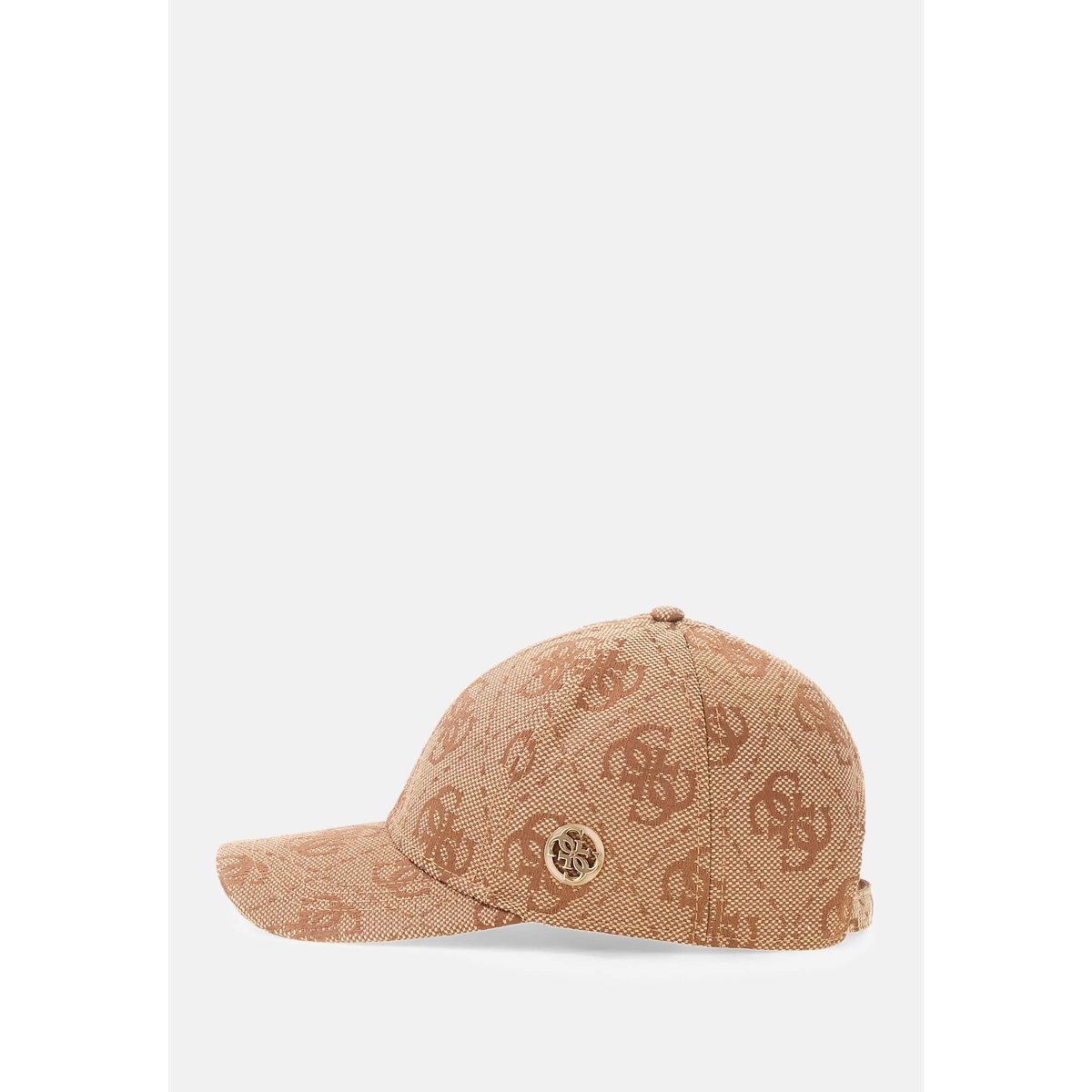 Casquette De Baseball Jacquard beige, GUESS