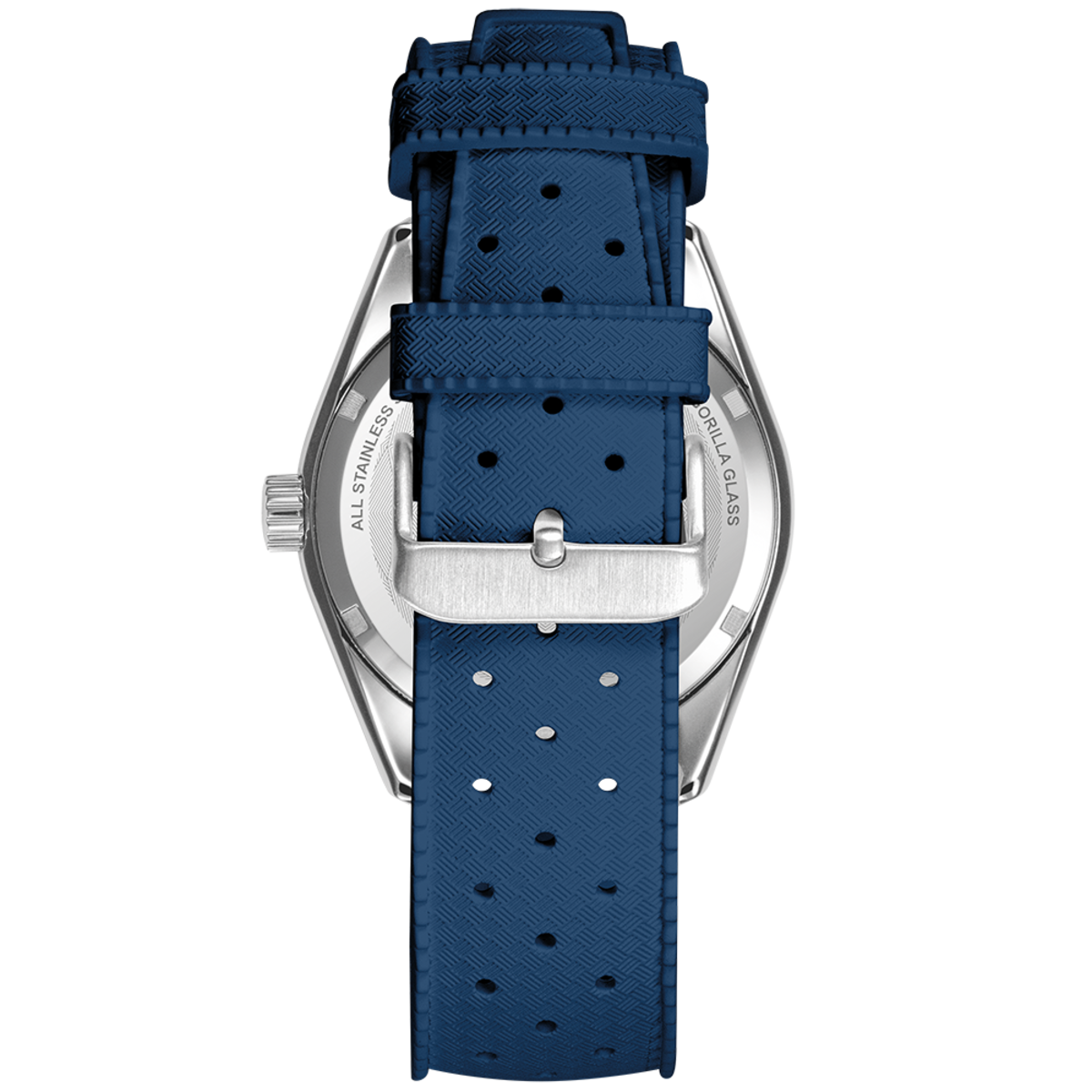 Montre Analogique BORA argenté argenté bleu foncé, PIERRE LANNIER