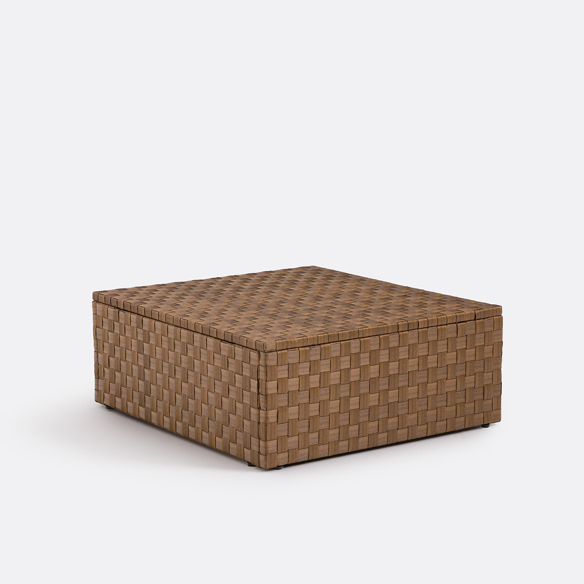 Alzéna Woven Resin Garden Coffee Table brown, LA REDOUTE INTERIEURS