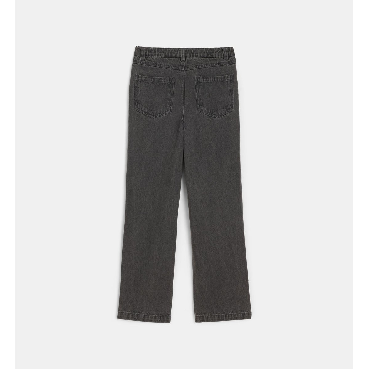 Jean droit tatanger den coton denim gris clair, CADET ROUSSELLE