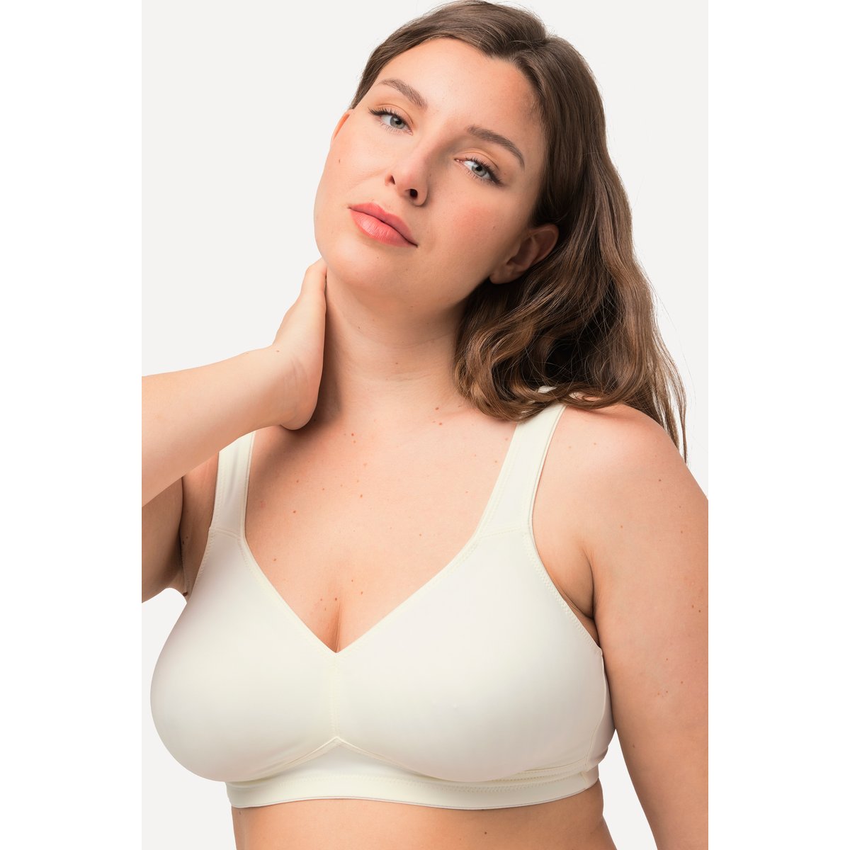 Soutien-gorge en microfibres champagne, ULLA POPKEN