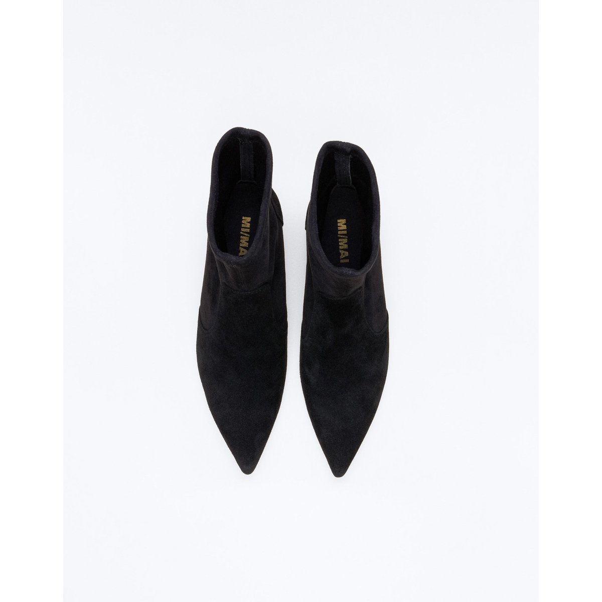 Bottines à bout pointu OPHELIA LOW noir, MI MAI
