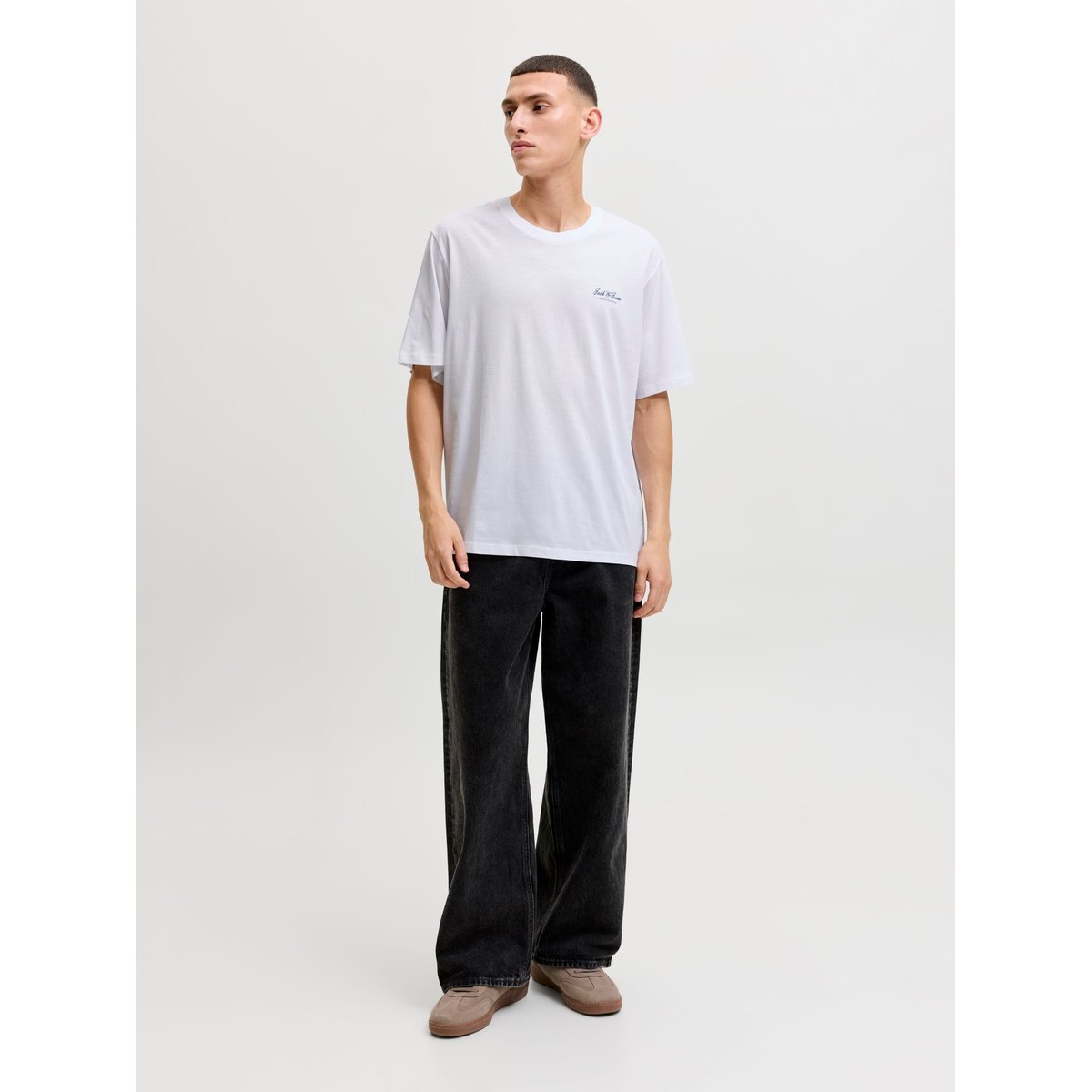 T-Shirt bright white, JACK & JONES