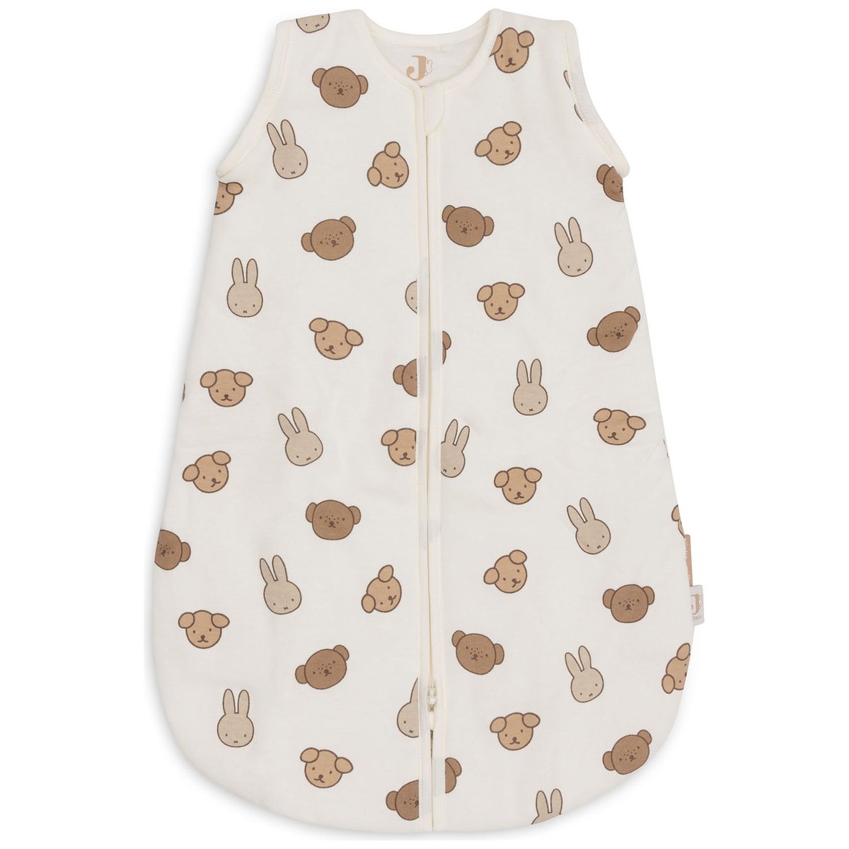 Gigoteuse chaude à manches amovibles ecru, beige, marron, JOLLEIN