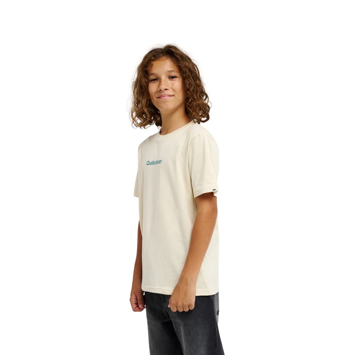 T-Shirt manches courtes RAYS beige bone white, QUIKSILVER