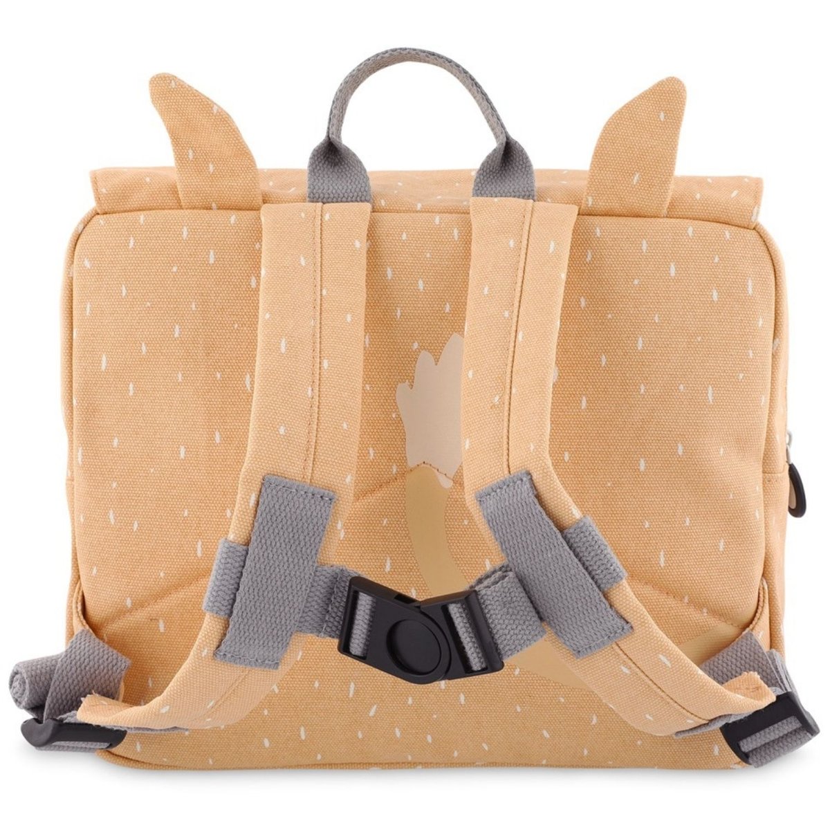 Cartable A4 maternelle corail, beige, noir, TRIXIE