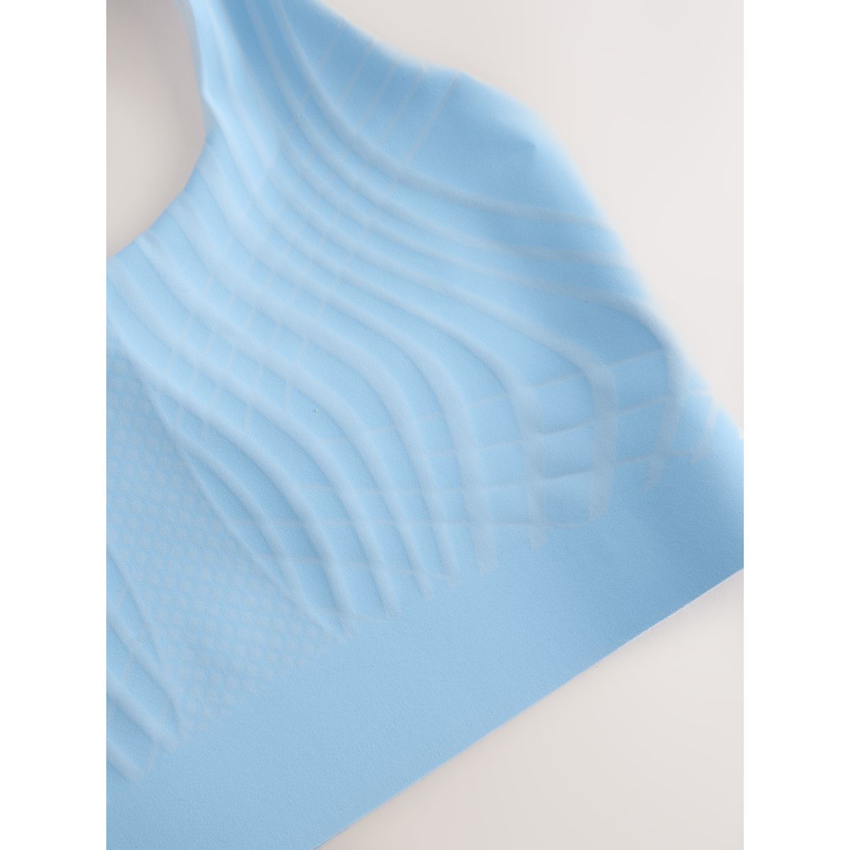 Soutien-gorge court sport intense à motif bleu, NEXT