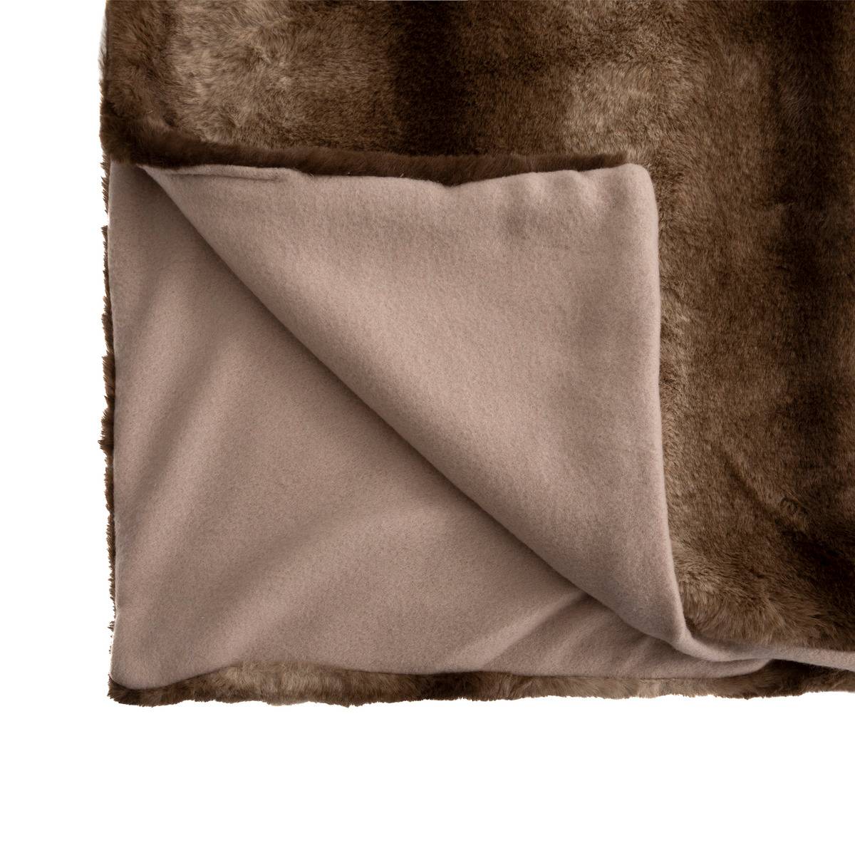 Plaid GRIZZLI marron, ATMOSPHERA