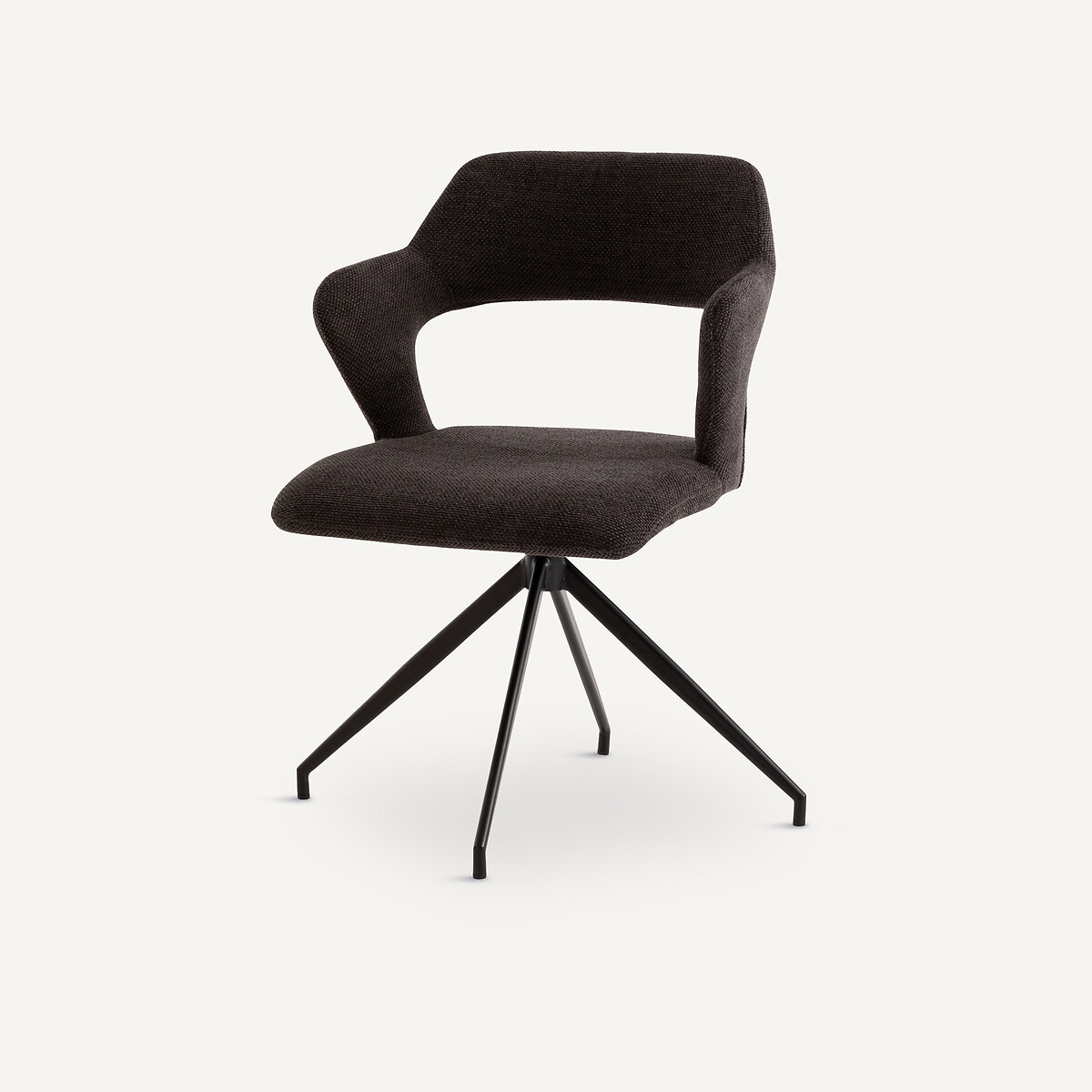 Cadeirão de mesa giratório, Asyar preto, AM.PM