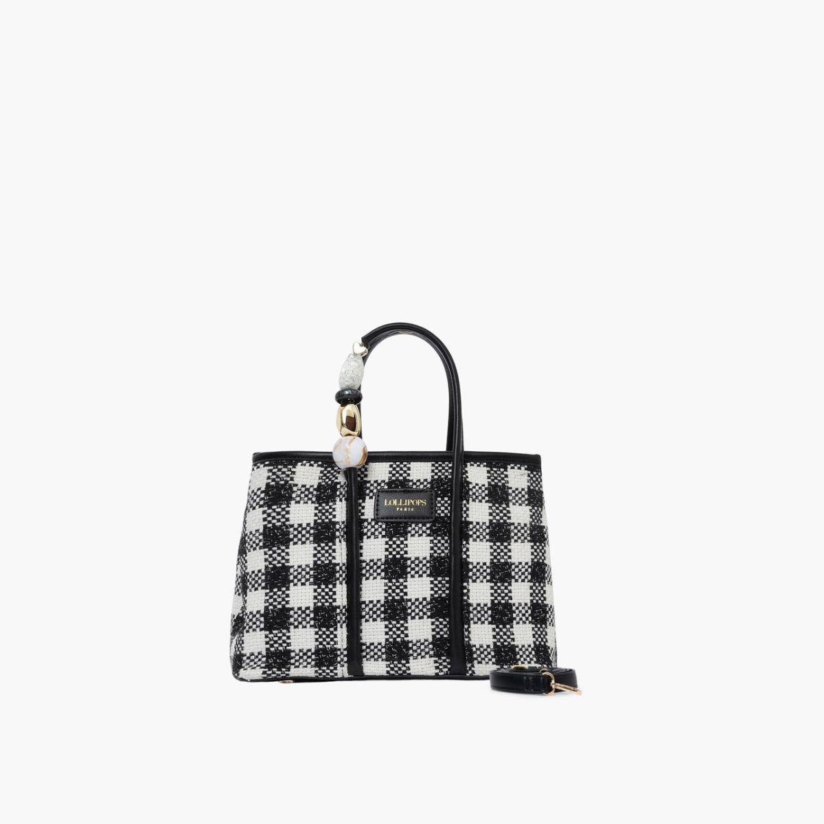 Petit sac shopper  Samantha noir, LOLLIPOPS