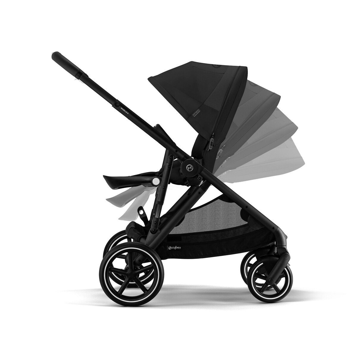 Poussette tout terrain gazelle s noir, CYBEX