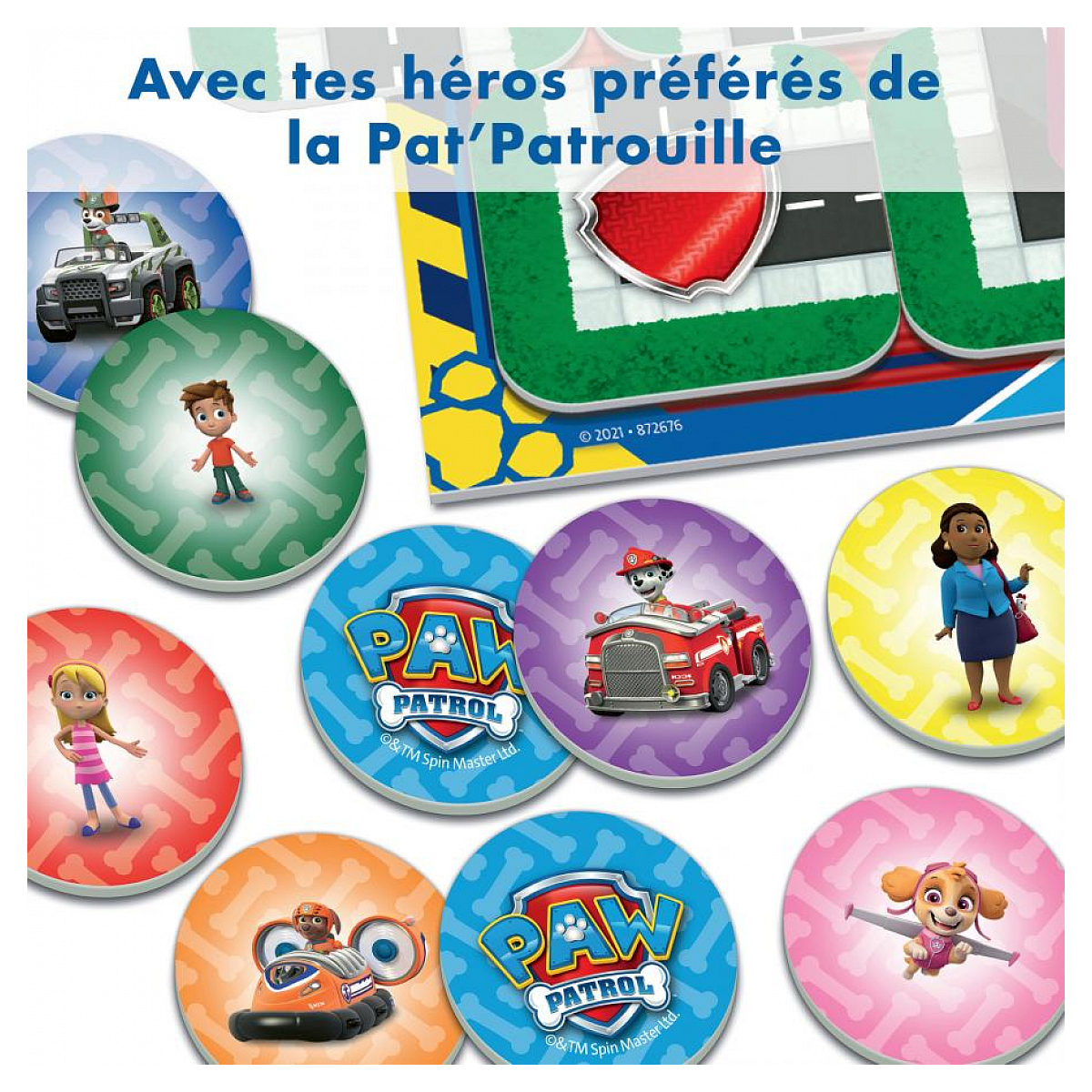 Labyrinthe Junior Pat Patrouille couleur unique, RAVENSBURGER