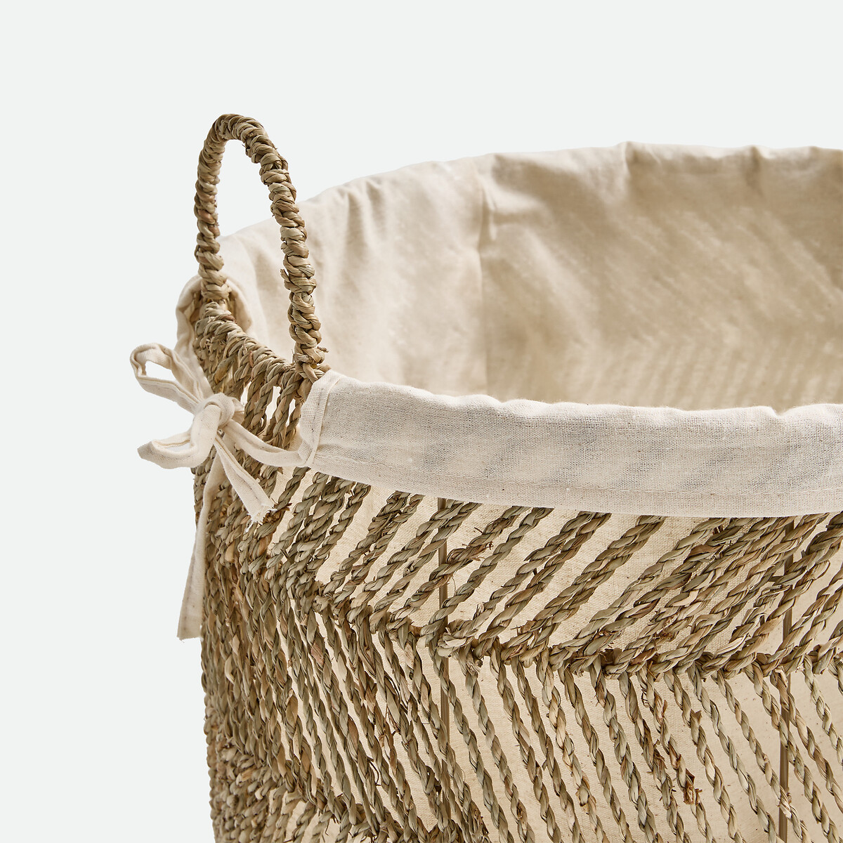 Panier à linge, en jonc de mer, ECTOR naturel, LA REDOUTE INTERIEURS