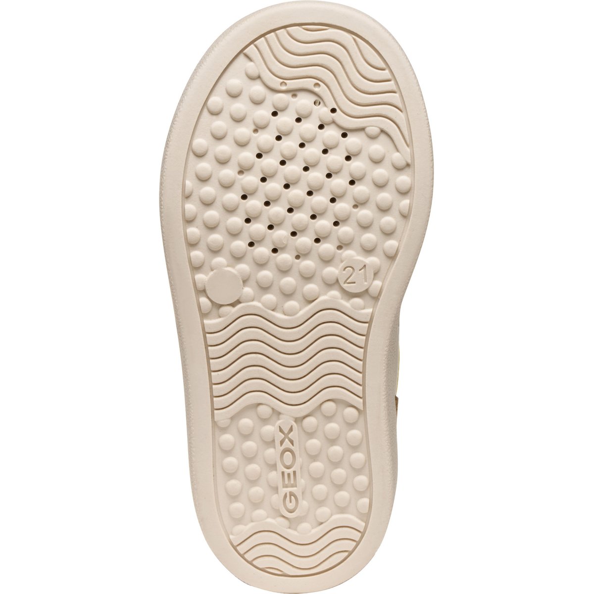 Baskets B NASHIK ivoire clair/vert foncé, GEOX