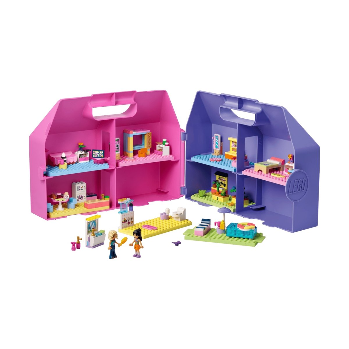 Friends La maison de poupée dans la valise créative multicolore, LEGO