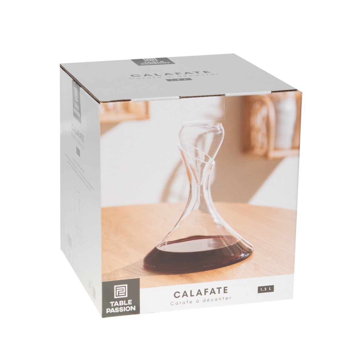 Carafe à décanter Calafate 1,2 l - CARAFE transparent / cristal, TREND'UP