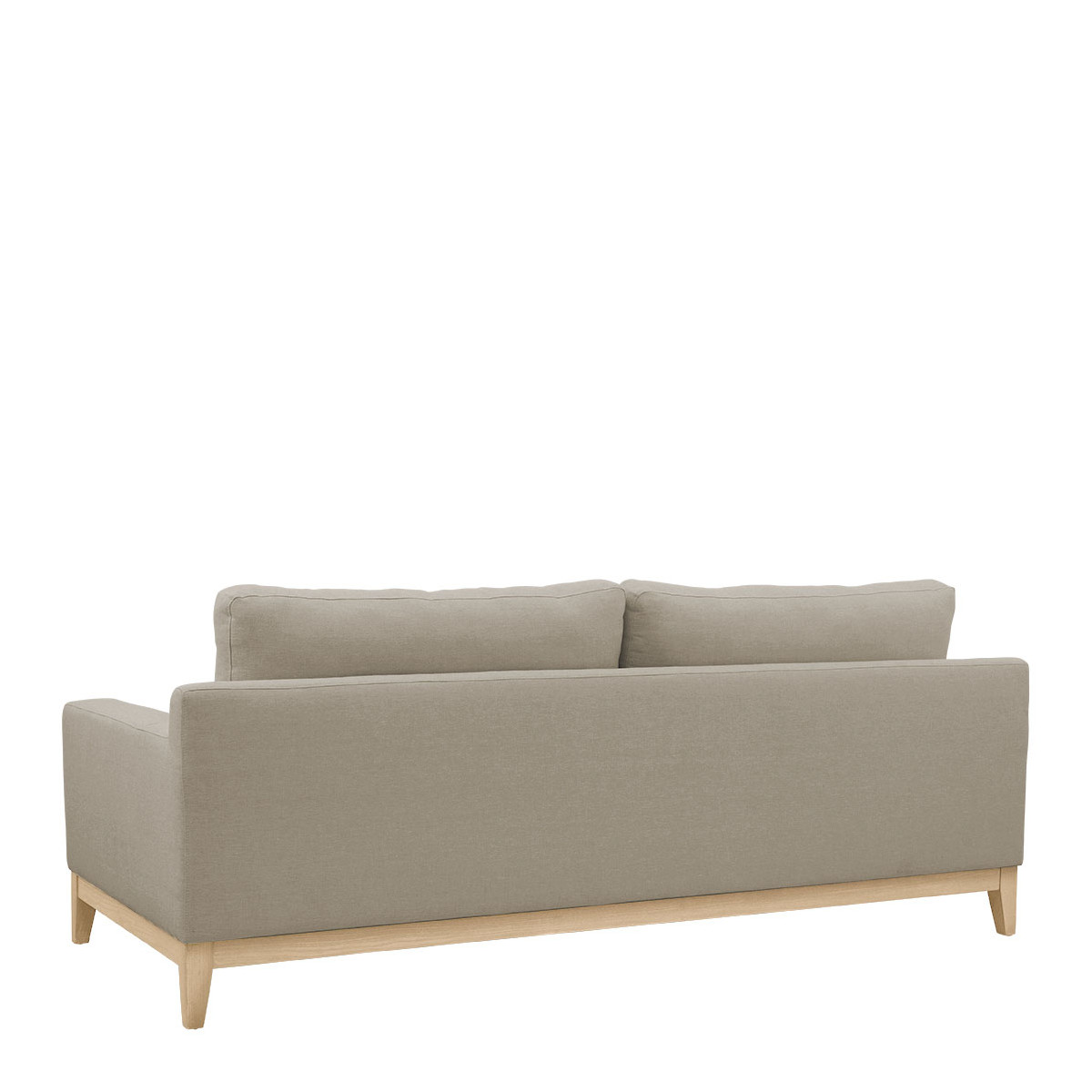 Canapé lin beige, BLANC D’IVOIRE
