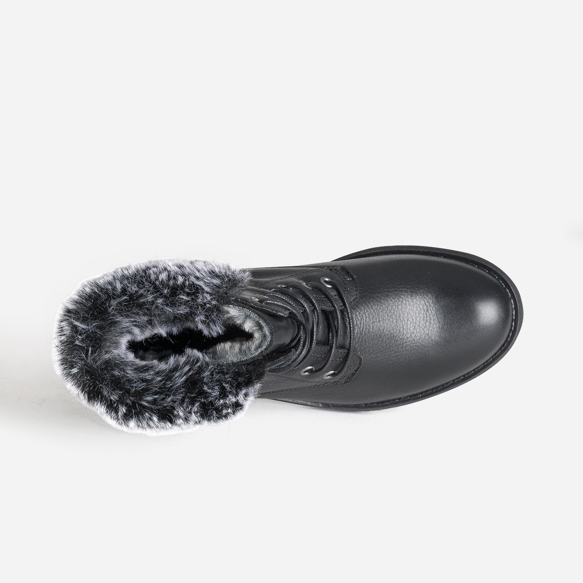Boots en cuir LYSON noir, ERAM