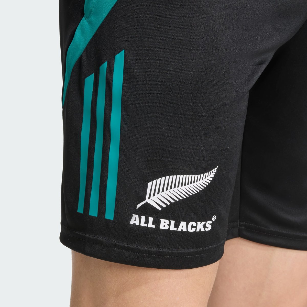 Short De Sport All Blacks Short De Sport All Blacks all black / pure teal, adidas Performance