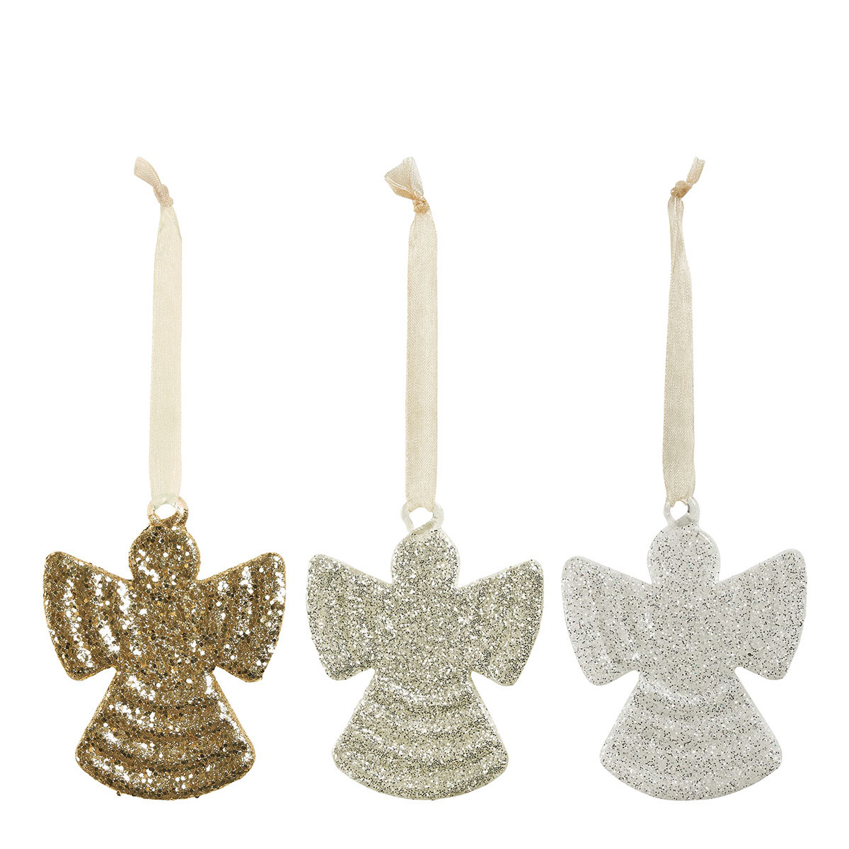 Coffret de 3 anges à suspendre multicolore, MATHILDE M