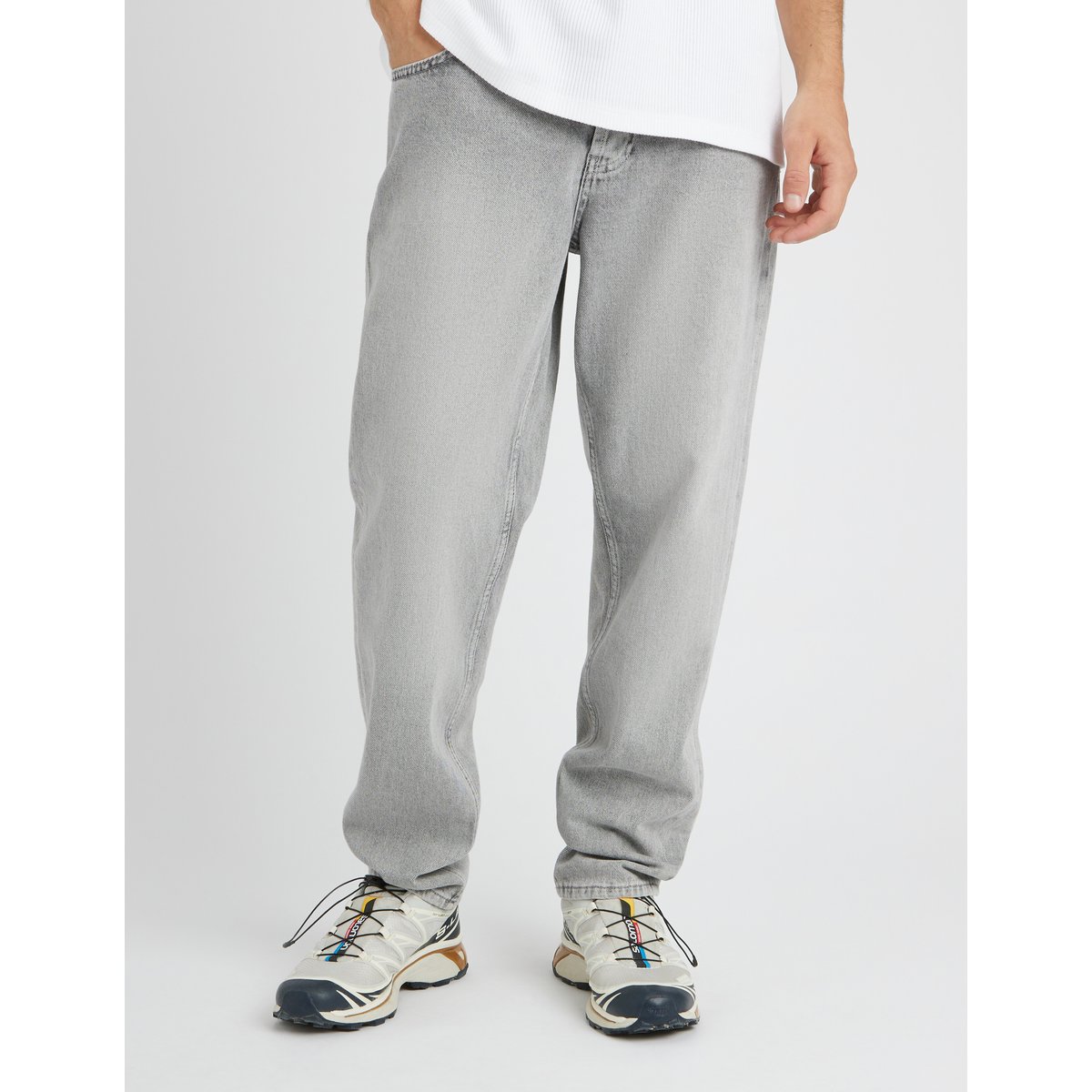 Jean relaxed gris gris clair, BZB