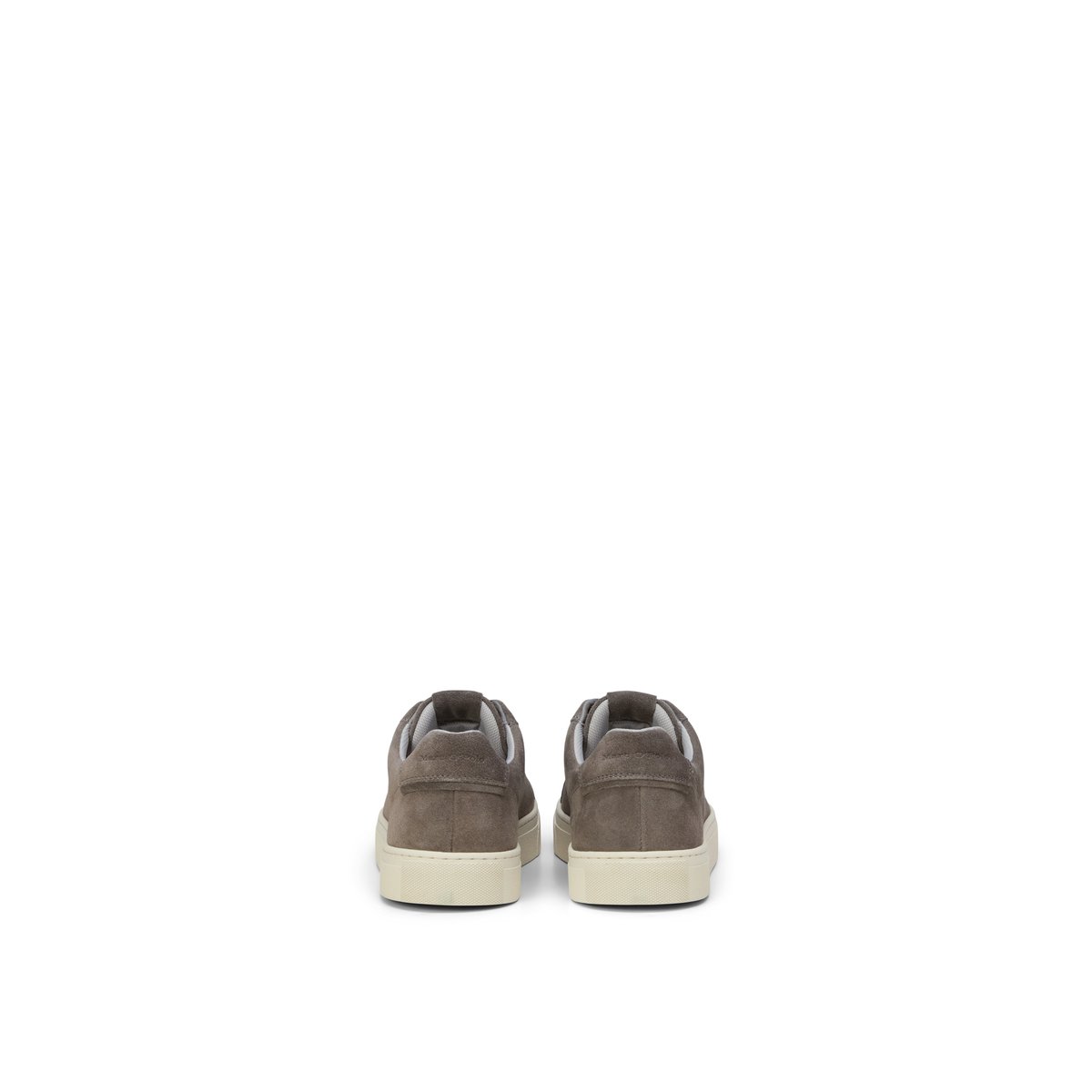 Baskets à semelles cuvette Modèle Agar en cuir velours doux marron, MARC O'POLO