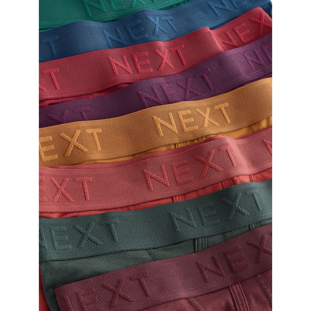 Boxers avec ouverture sur le devant marine/rouge riche, NEXT