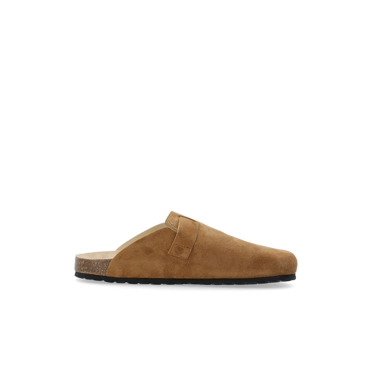 Mules Plates tan, BIANCO