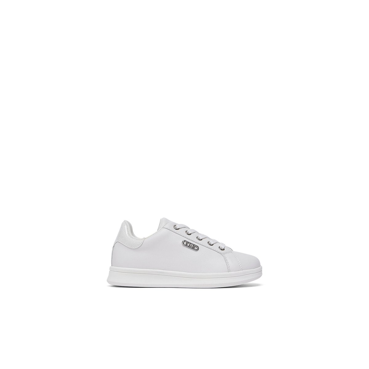 Sneakers en cuir blanc, LIU JO