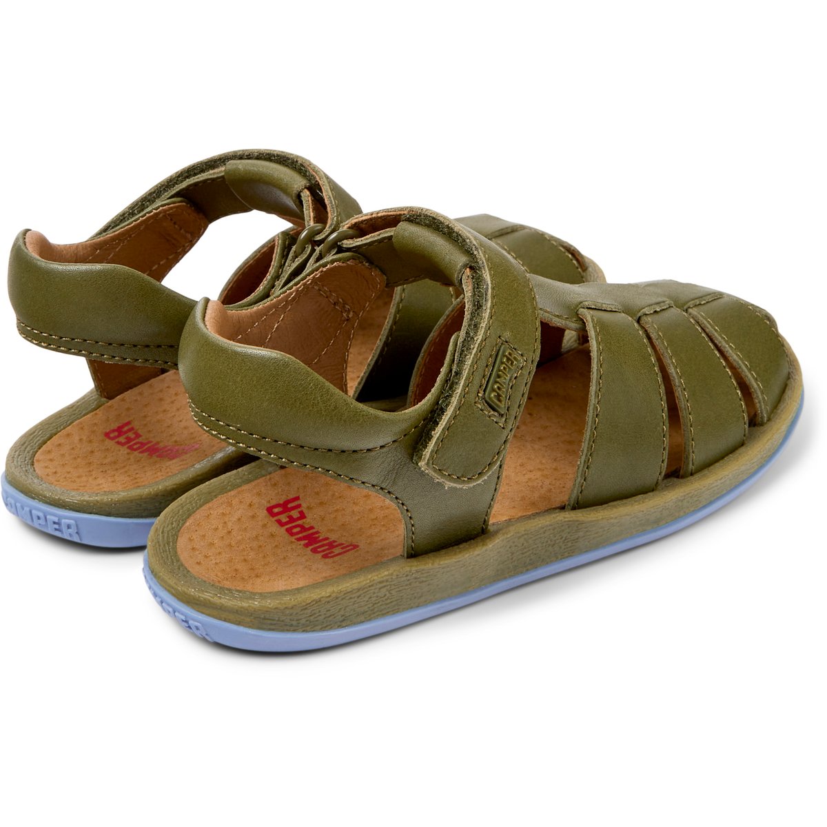 Bicho sandals vert moyen, CAMPER