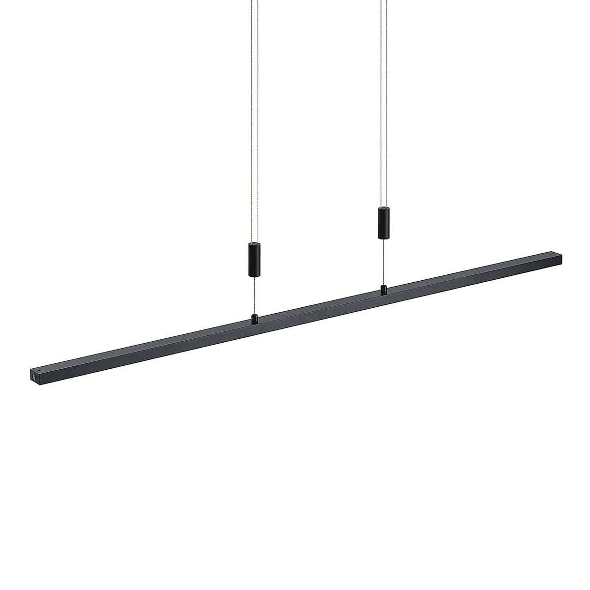 Suspension en aluminium moderneLED, Arneja noir mat, LINDBY