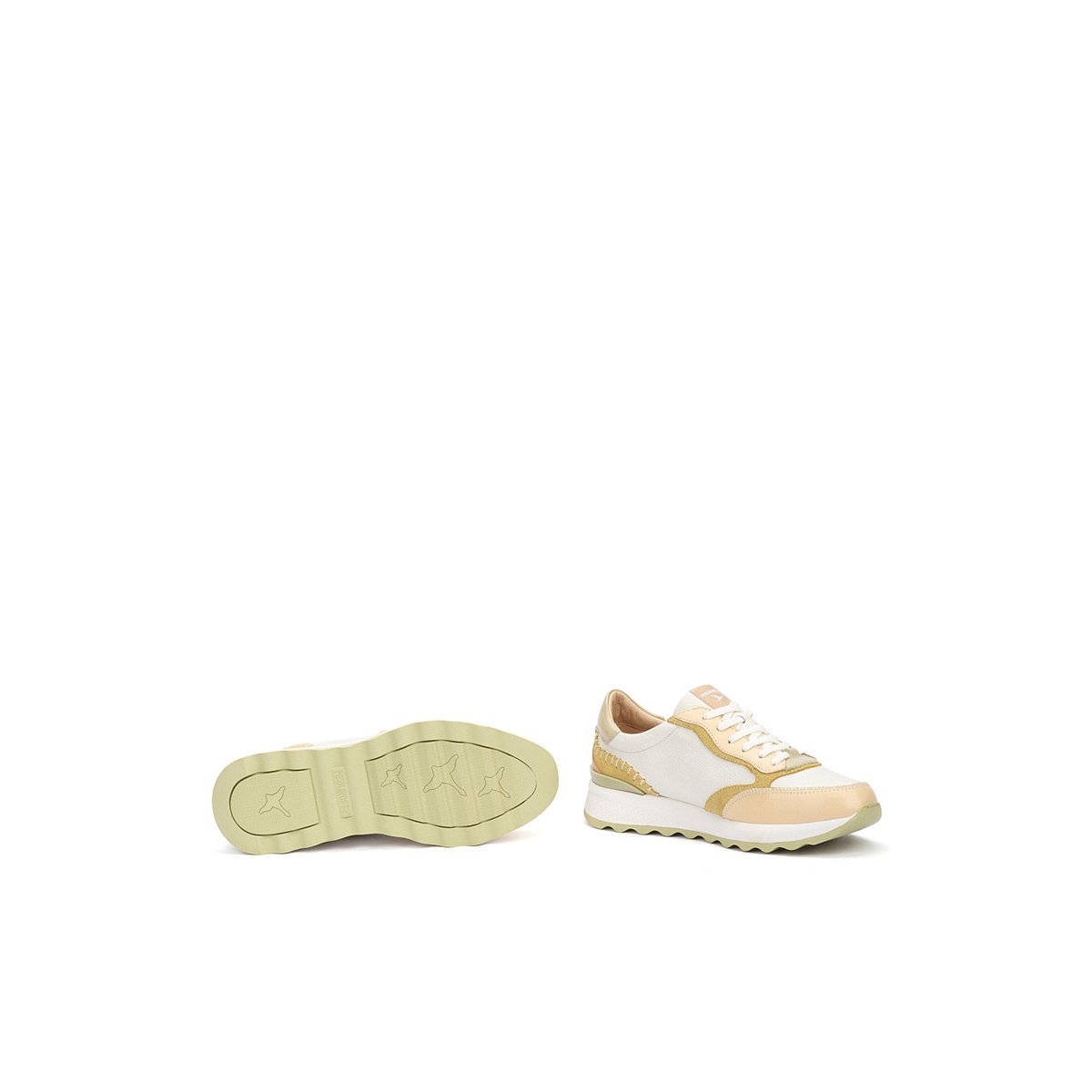 Baskets cuir Arrecife cream, PIKOLINOS
