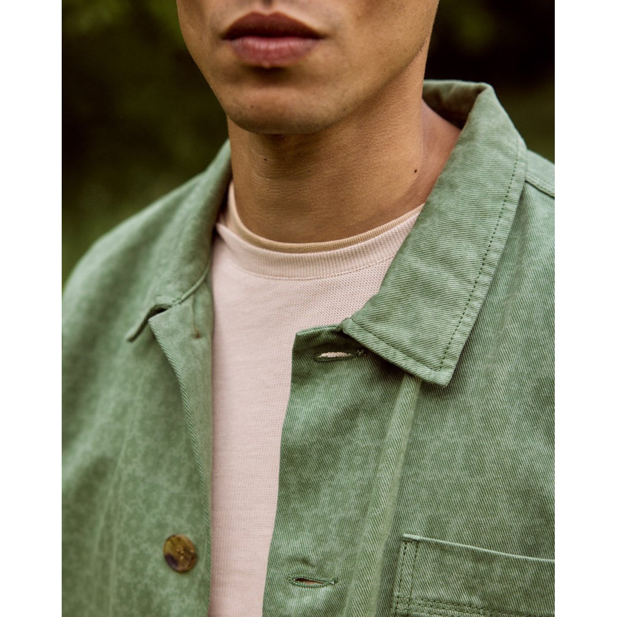 Veste LORGE vert sapin, FAGUO