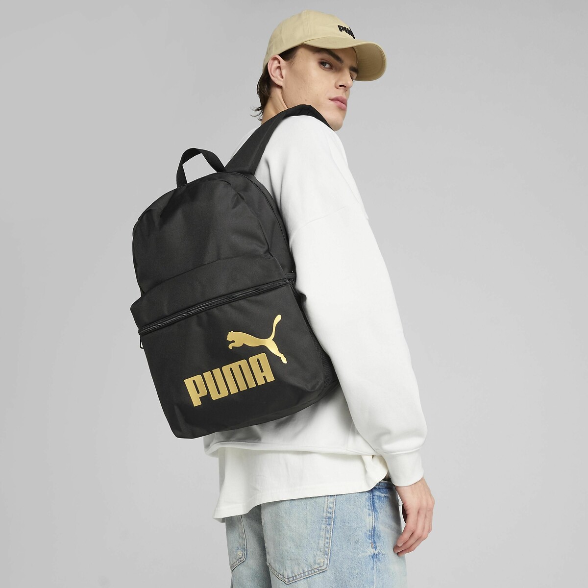 Zaino Phase nero/oro, PUMA