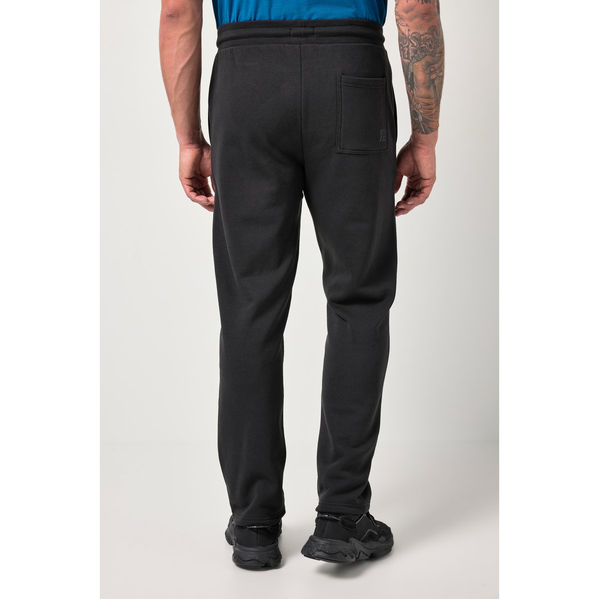 Pantalon de survêtement en molleton noir, JP1880