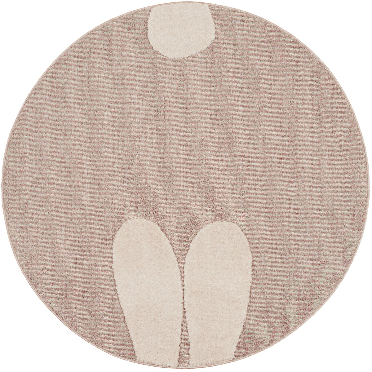 Tapis enfant BAMBI beige lapin, NAZAR RUGS