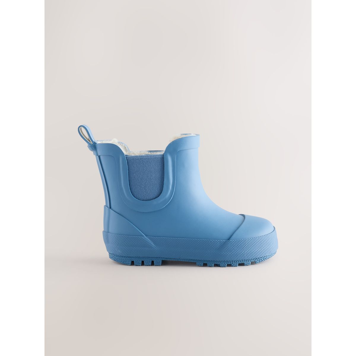 Bottines en caoutchouc avec doublure chaude bleu, NEXT