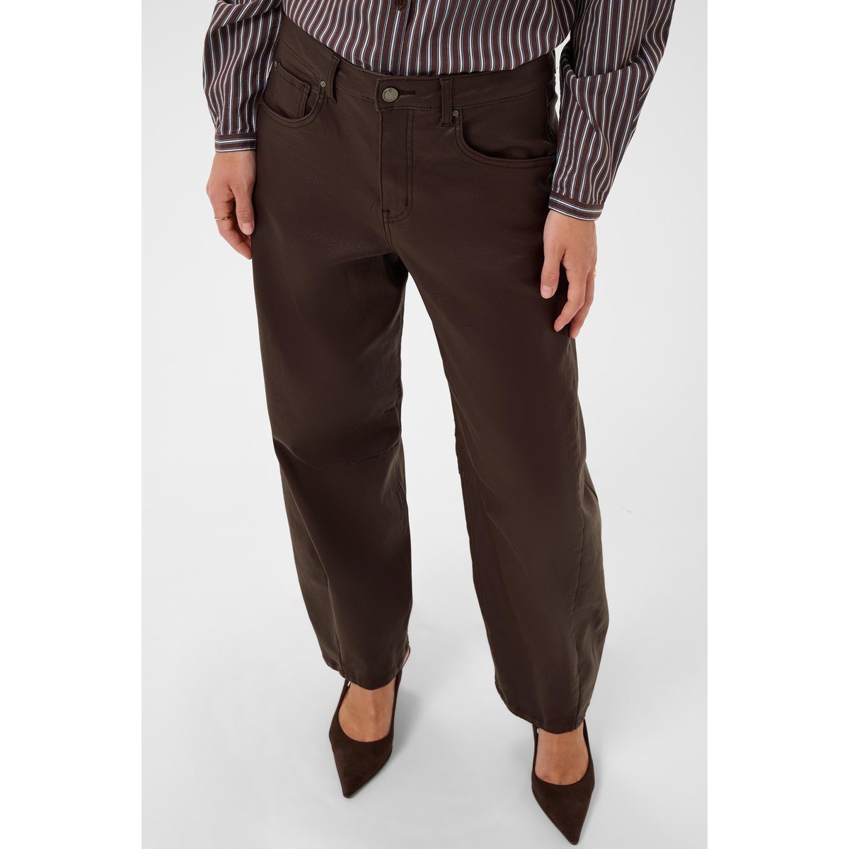 Jeans marron java, CREAM