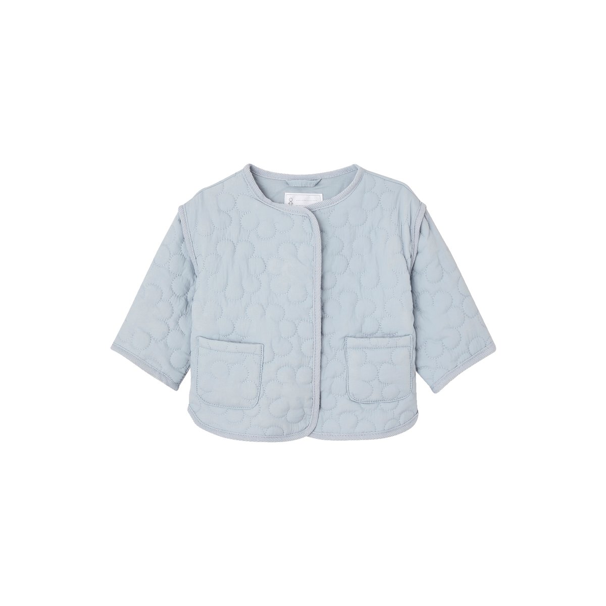 Veste matelassée bébé bleu pâle, VERTBAUDET
