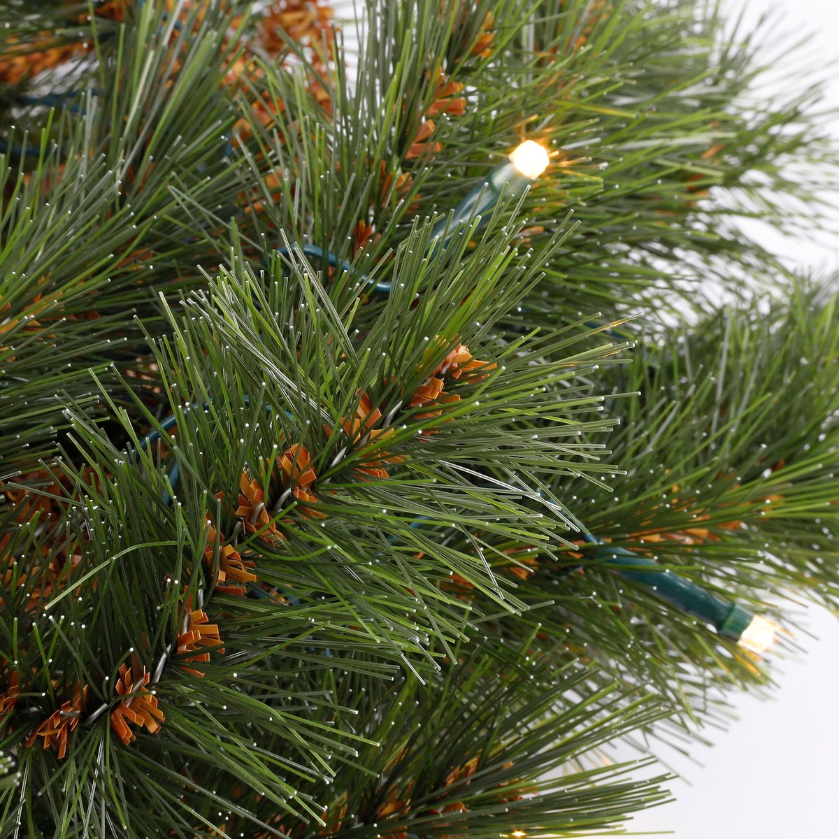 Guirlande de Noël avec LED L180 cm FOREST FROSTED vert, TRIUMPH TREE