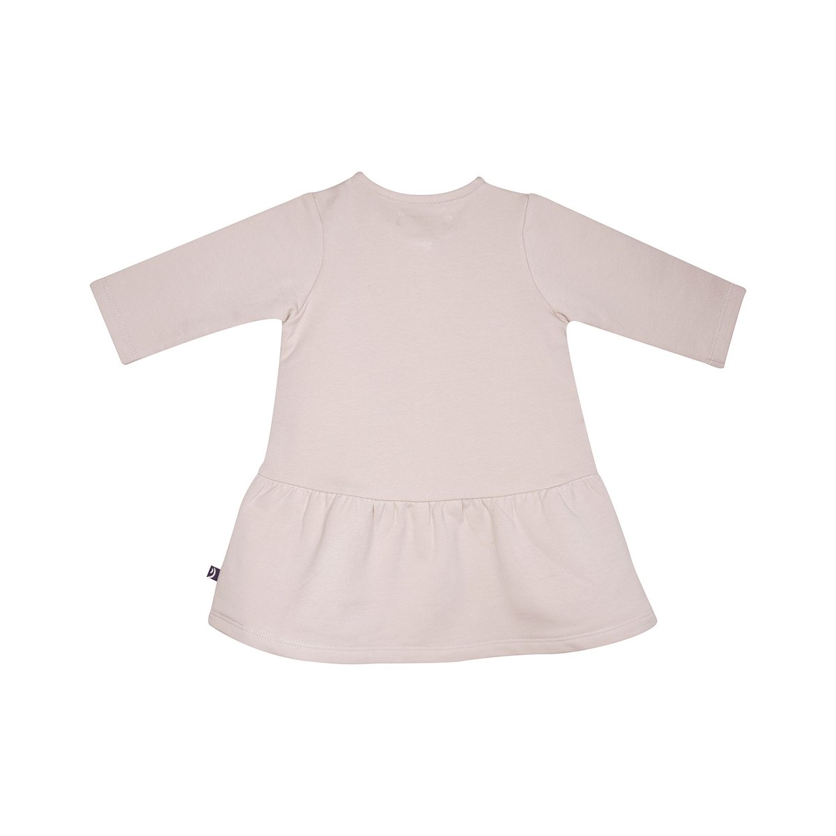 Robe jenny maille manches longues bebe marron, SUCRE D'ORGE