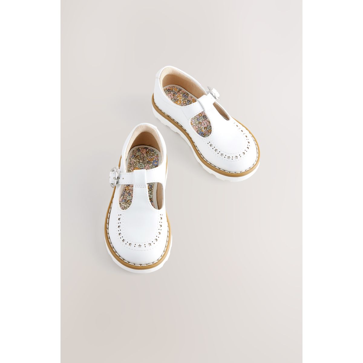 Chaussures salomés pointure large blanc, NEXT