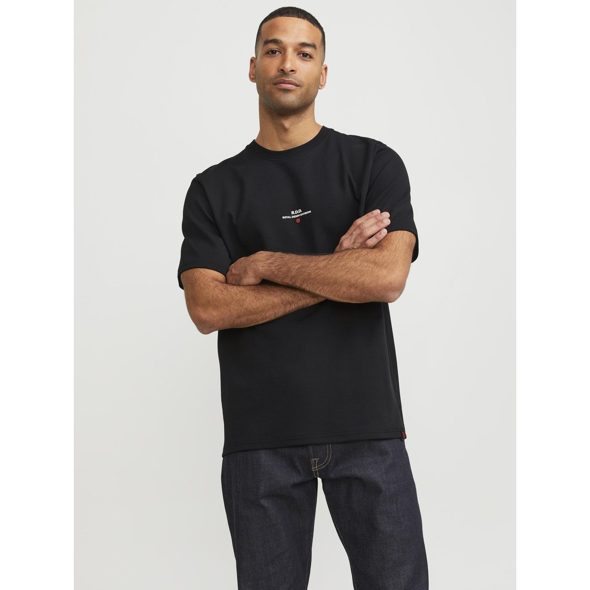 T-Shirt black 5, JACK & JONES
