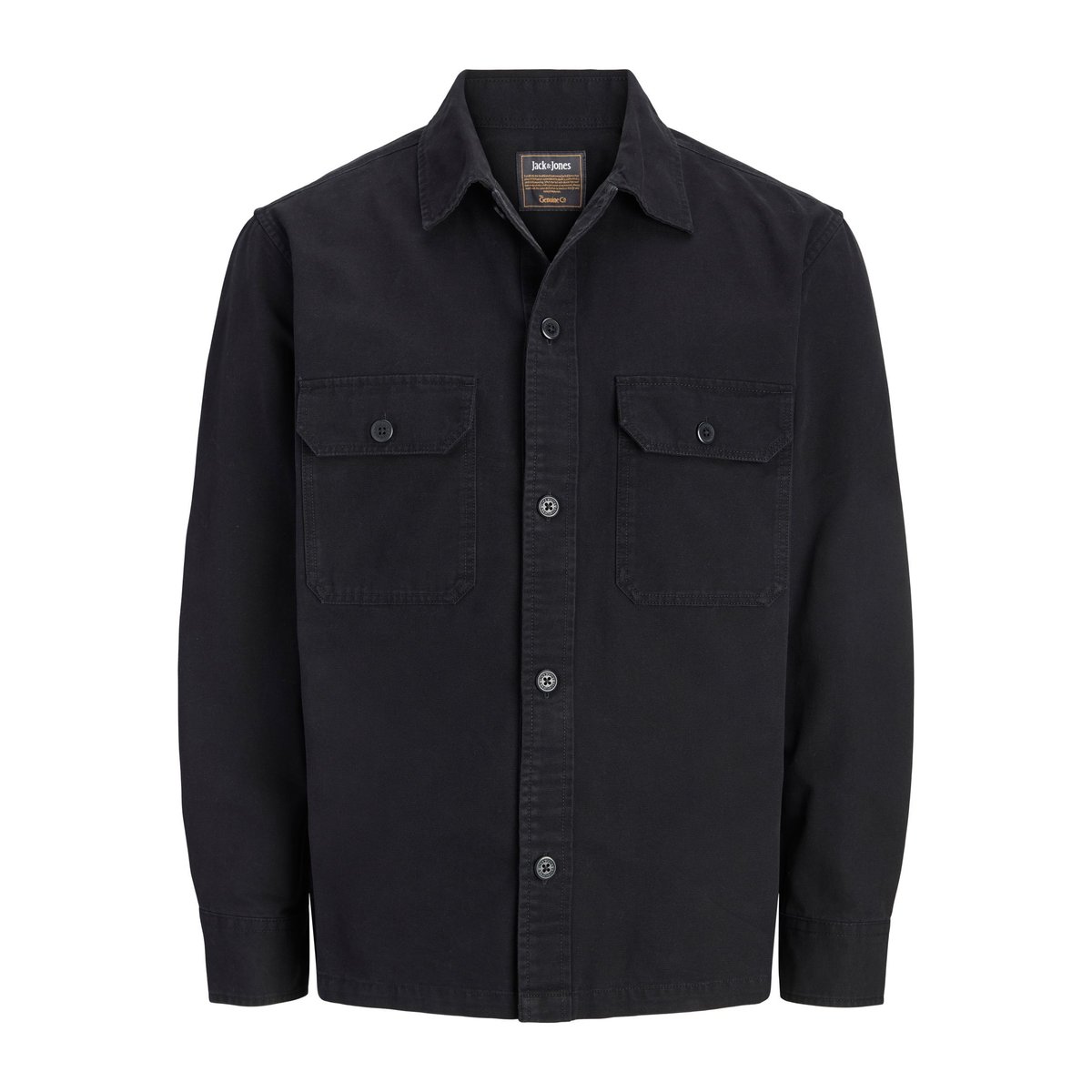 Surchemise black 1, JACK & JONES