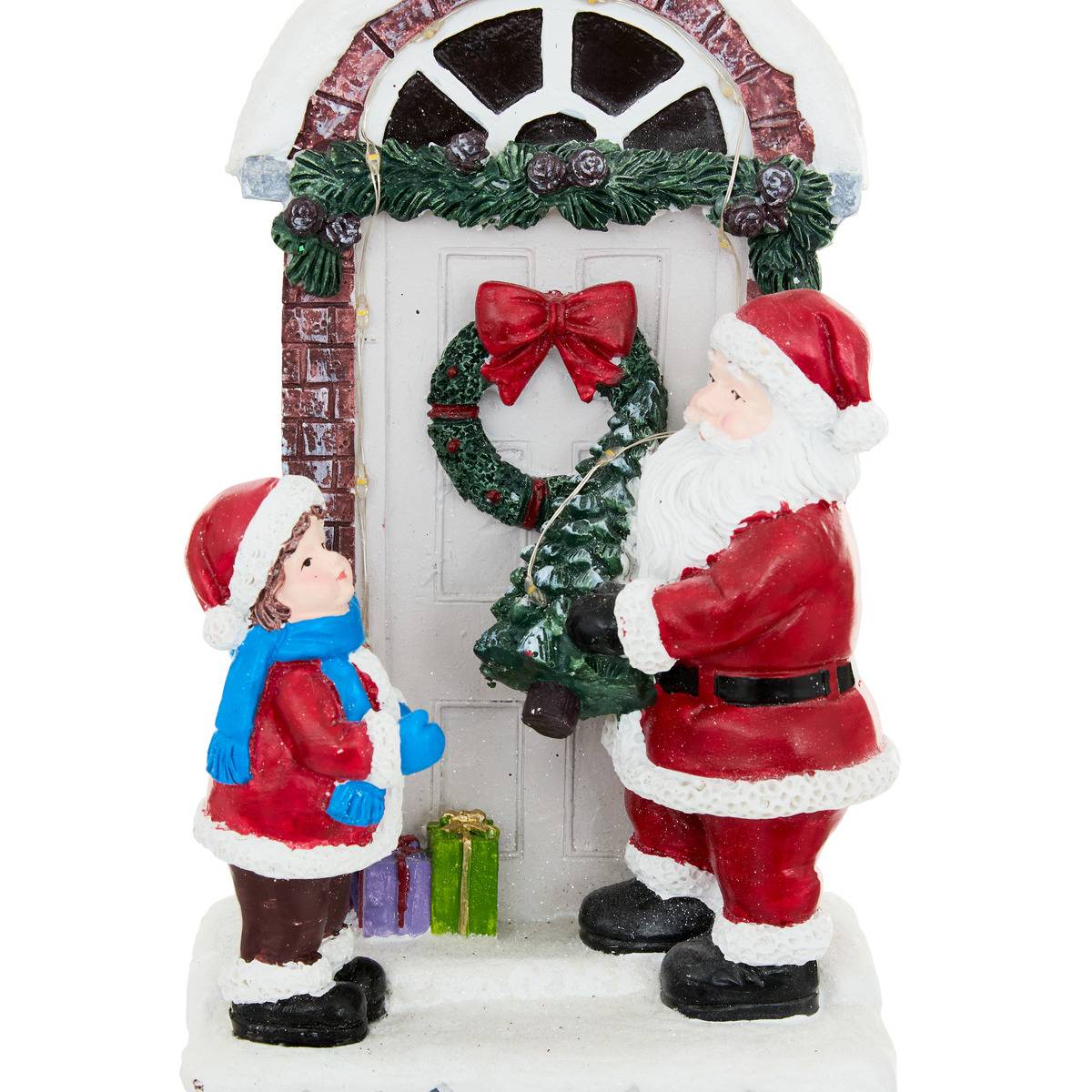 PN RESINE PORTE LED H16 multicolore, FEERIC LIGHTS & CHRISTMAS