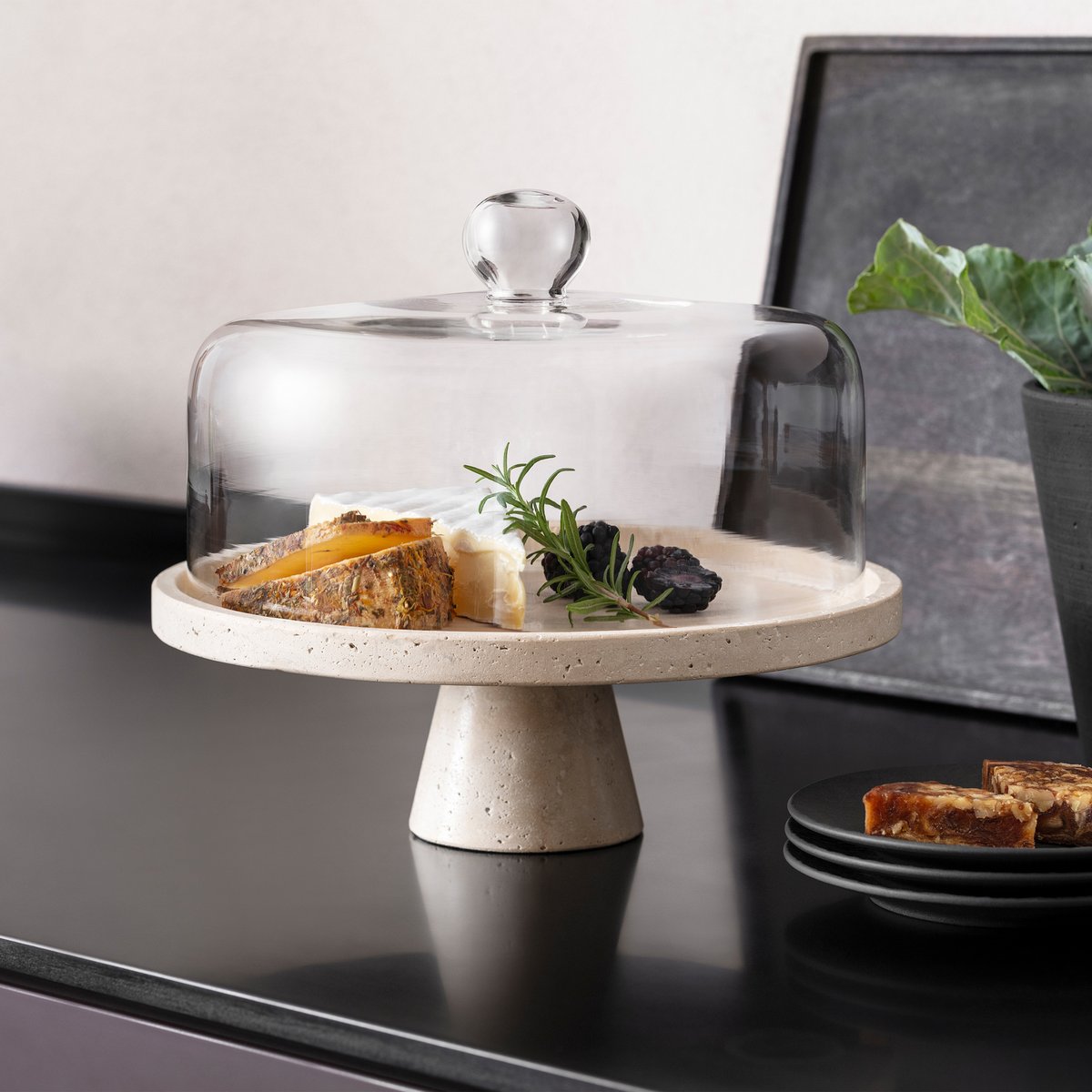 Cloche MANUFACTURE TRAVERTINE couleur unique, VILLEROY & BOCH
