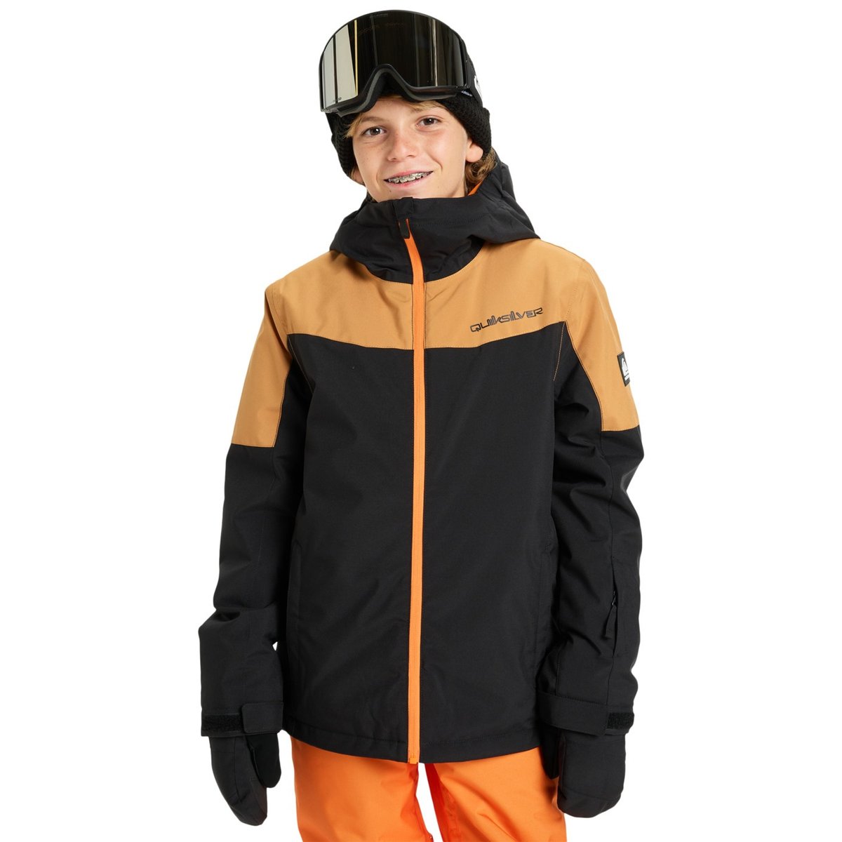 Veste de snow technique TITANO noir true black, QUIKSILVER
