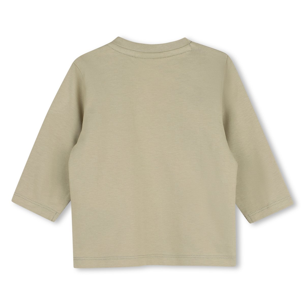 Tee-shirt manches longues gris, BOSS KIDSWEAR